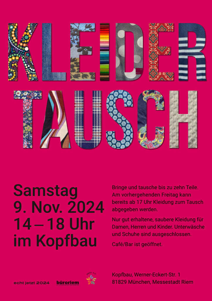 Kleidertausch Plakat